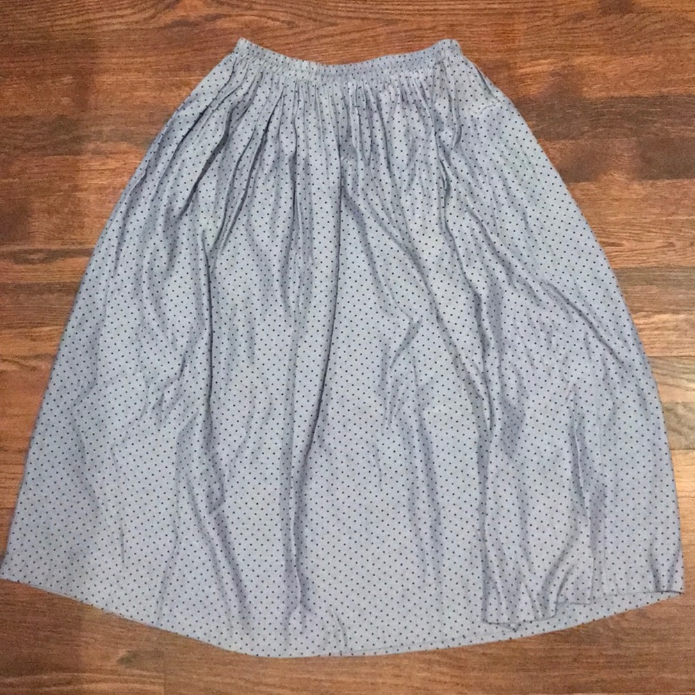 Vintage Polka Dot Skirt